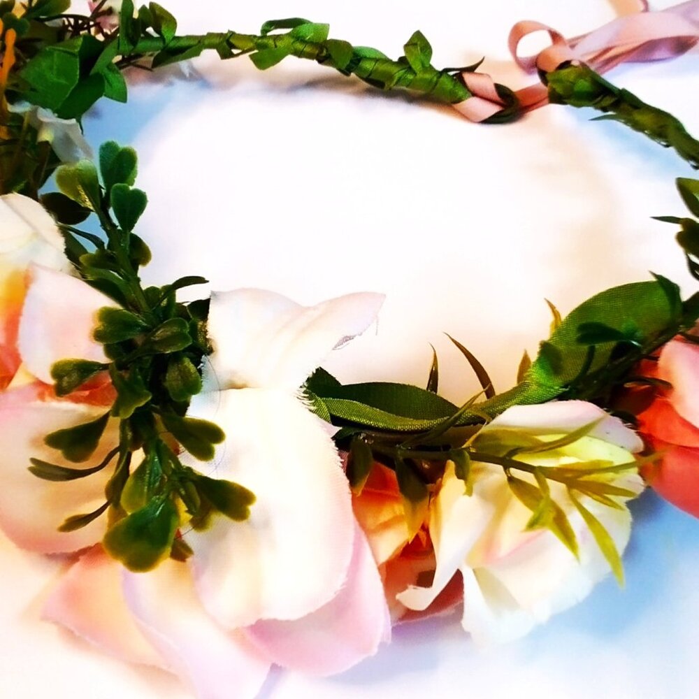 Boho Floral Headpiece